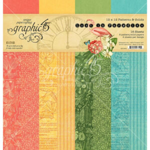 Graphic 45 Lost In Paradise 12x12 Patterns