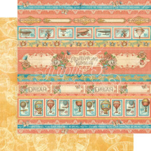 Graphic 45 Adventure Beckons Packs Of 5 Sheets