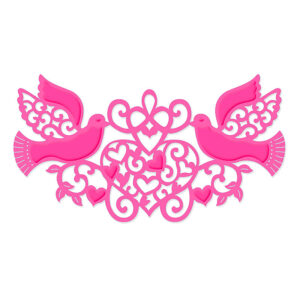 Sue Dix Doves & Hearts Sweet Dixie Cutting Die