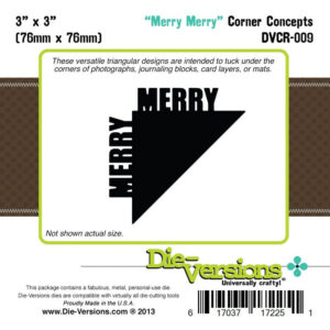 Die-Versions Corner Concepts - Merry Merry