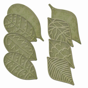 Spellbinders Patterned Woodland Leaves