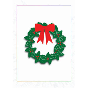 Sharon Callis Crafts Christmas Wreath Christmas Layered Classics Collection