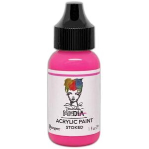 Ranger Dina Wakley Media Neon Paints 1oz. - Stoked