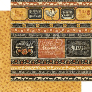 Graphic 45 Rise And Shine 12x12 Paper Packs Of 5 Sheets