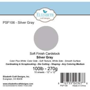 Elizabeth Craft Designs Silver Gray