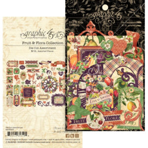 Graphic 45 Fruit & Flora Die-cut Assortment