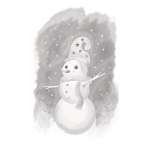 Spellbinders Whimsical Snowman