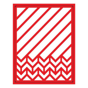 Spellbinders Diagonal Chevron