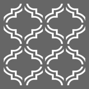 DecoArt Moroccan Tile Stencil