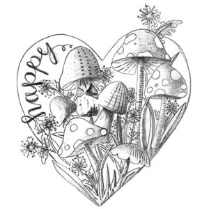 Spellbinders Happy Heart