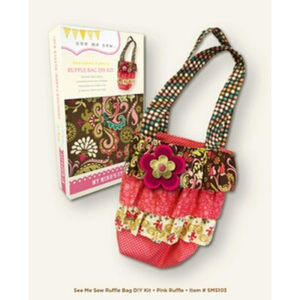 My Minds Eye Ruffle Bag (pink)