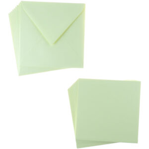 Yellow Sq Card Packs (10)