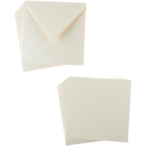 Natural Sq Card Packs (10)