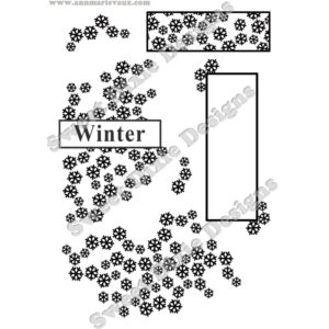Photocentric Ann-marie Vaux Winter Cluster Stamp Set