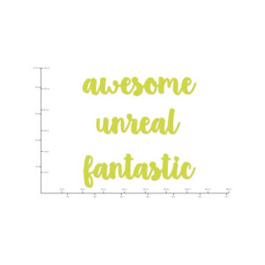 Kaisercraft Decorative Die Awesome