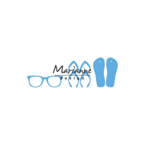 Marianne Design Flip Flops & Sun Glasses