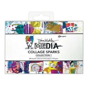 Ranger Dina Wakley Media Collage Sparks - Collection 1