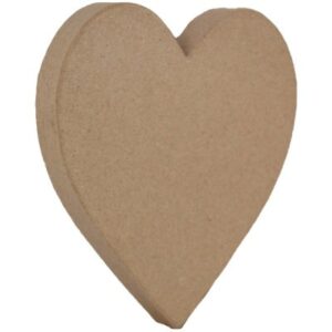 Letter 8.25" Solid Heart Packof3