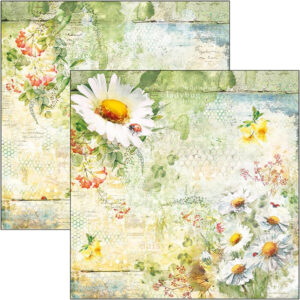 Ciao Bella 12"x12" Sheets X12 Daisies