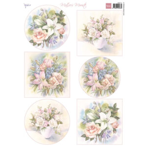 Marianne Design Mattie's Mooiste: Lilies Packs Of 10 Sheets