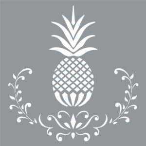 DecoArt Posh Pineapple Stencil