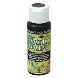 DecoArt Wrought Iron Black Patio Paint