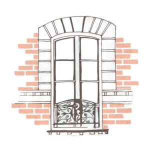 Kaisercraft Ooh La La!12x12die Cut Window