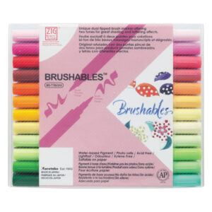Kuretake Zig Memory Brushables X24 Colors24 Colour Set