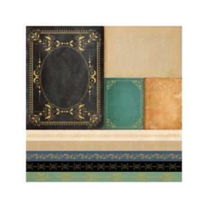Kaisercraft 12x12 Foil Book Covers Packs Of 10 Sheets