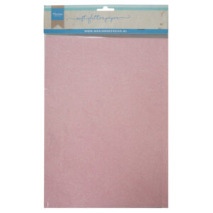 Marianne Design Soft Glitter Paper - Light Pink