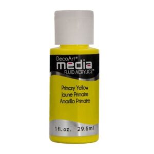 DecoArt Primary Yellow Media Paint