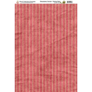 Nitwit Collections Essentials Ss Ticking Red Paper A4 Pack Of 10 Sheets