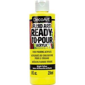 DecoArt Bright Yellow Ready-to-pour