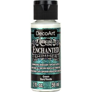 DecoArt Green Enchanted Shimmer - 2oz.