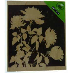 Hero Arts Silhouette Meadow Flowers - W