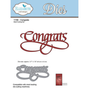 Elizabeth Craft Designs Congrats