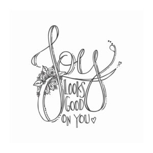 Spellbinders Joy Looks Good On You