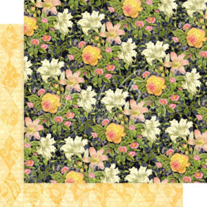 Graphic 45 Indigo Lilies Packs Of 10 Sheets