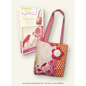 My Minds Eye Tote Bag (pink Finch)