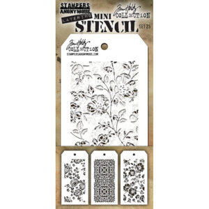 Art Gone Wild Mini Stencil Set 25