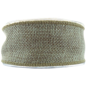 Wired Country Hessian Ribbon Natural No.02 - 38mm X 10m