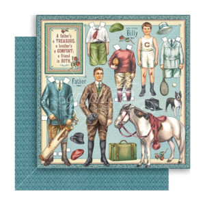 Graphic 45 Fathers And Sons Packs Of 10 Sheets