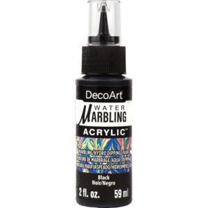 DecoArt Black Water Marbling Paint 2oz