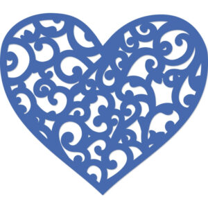 Kaisercraft Decorative Die Decorative Heart