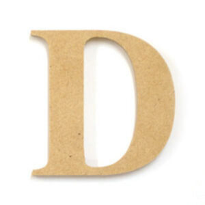 Kaisercraft Large D - 90mm