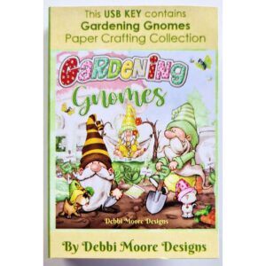 Debbi Moore Designs Gardening Gnomes Usb Key