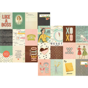 Simple Stories 3x4 Journaling Card Elements In Packs Of 10 Sheets