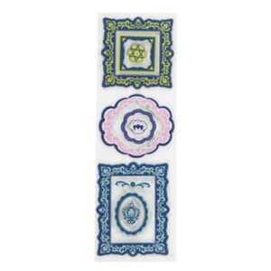 Martha Stewart Crafts Damask Chipboard Adhesive Fra