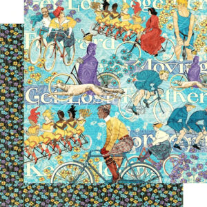 Graphic 45 Keep Moving 12x12 Paper Packs Of 5 Sheets