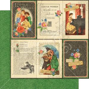Graphic 45 Literary Lessons Packs Of 10 Sheets
